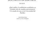 خرید و دانلود نسخه کامل کتاب ¿Qué explica el rendimiento académico en el primer año de estudios universitarios? Un estudio de caso en la Universidad del Pacífico