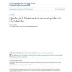 خرید و دانلود نسخه کامل کتاب Quechuañol: Préstamos lexicales en el quechua de Cochabamba