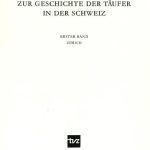 خرید و دانلود نسخه کامل کتاب Quellen zur Geschichte der Täufer in der Schweiz, Bd. 1. Zürich