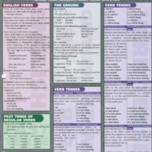 خرید و دانلود نسخه کامل کتاب Quick Study. ESL English as a second Language Verbs