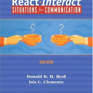 خرید و دانلود نسخه کامل کتاب React Interact: Situations for Communication with Answer Keys