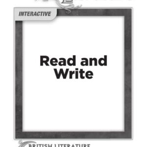 خرید و دانلود نسخه کامل کتاب Read and Write British Literature, Approaching Level (SE + TE) (Grade 12)