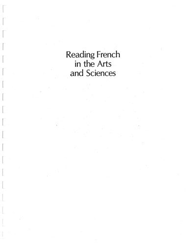خرید و دانلود نسخه کامل کتاب Reading French in the Arts and Sciences_68bc9eb4bc5ad.jpeg خرید و دانلود نسخه کامل کتاب Reading French in the Arts and Sciences