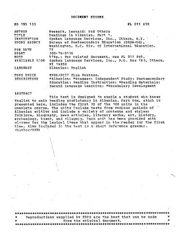 خرید و دانلود نسخه کامل کتاب Readings in Albanian. Part 1_68b7ed7b8e399.jpeg خرید و دانلود نسخه کامل کتاب Readings in Albanian. Part 1
