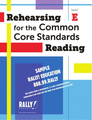 خرید و دانلود نسخه کامل کتاب Rehearsing for the Common Core Standards. Reading. Level E_68bee4c82305c.jpeg خرید و دانلود نسخه کامل کتاب Rehearsing for the Common Core Standards. Reading. Level E