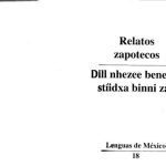 خرید و دانلود نسخه کامل کتاب Relatos zapotecos. Dill nhezee bene sa’’ stíidxa binni záa
