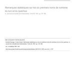 خرید و دانلود نسخه کامل کتاب Remarques statistiques sur les six premiers noms de nombres du turc et du quechua