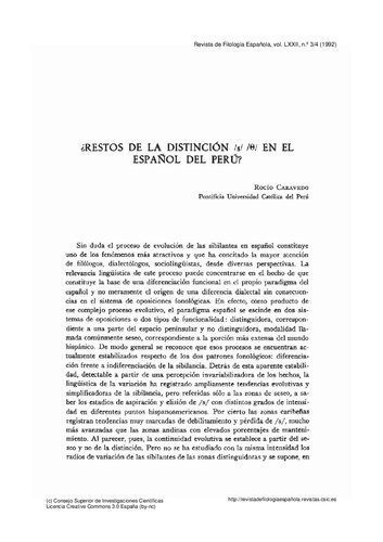 خرید و دانلود نسخه کامل کتاب ¿Restos de la distinción /s/ /θ/ en el español del Perú?_68b782dd55ed2.jpeg خرید و دانلود نسخه کامل کتاب ¿Restos de la distinción /s/ /θ/ en el español del Perú?