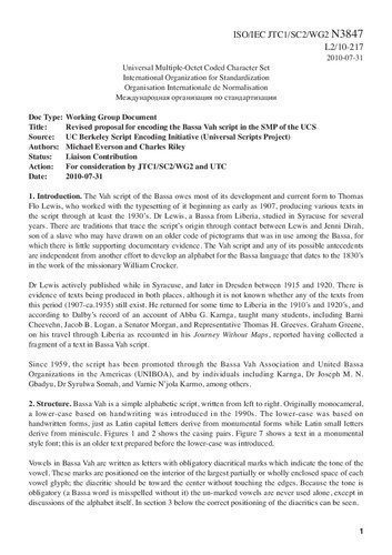 خرید و دانلود نسخه کامل کتاب Revised proposal for encoding the Bassa Vah script in the SMP of the UCS_68bcce6ec4a50.jpeg خرید و دانلود نسخه کامل کتاب Revised proposal for encoding the Bassa Vah script in the SMP of the UCS
