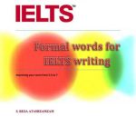 خرید و دانلود نسخه کامل کتاب Reza. Formal words for IELTS writing