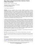 خرید و دانلود نسخه کامل کتاب Risky Business? Rural Entrepreneurship in Subsistence Markets: Evidence from Burundi.pdf
