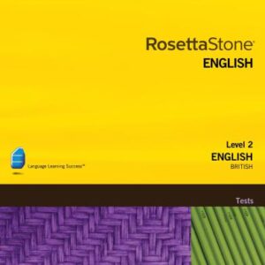 خرید و دانلود نسخه کامل کتاب Rosetta Stone. English (British) Level 2 – Tests