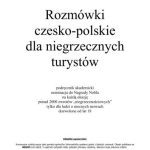 خرید و دانلود نسخه کامل کتاب Rozmówki czesko-polskie dla niegrzecznych turystów