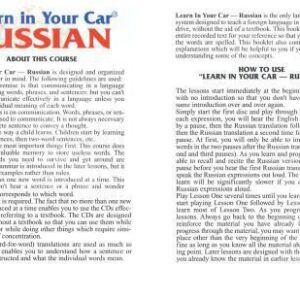 خرید و دانلود نسخه کامل کتاب Russian (Levels 1-3)