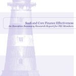 خرید و دانلود نسخه کامل کتاب Saas and Core Finance Effectiveness: An Executive Summary Research Report for Fei Members