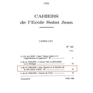 خرید و دانلود نسخه کامل کتاب Saint Thomas et le mystère de la Très Sainte Trinité