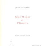 خرید و دانلود نسخه کامل کتاب Saint Thomas et l’histoire
