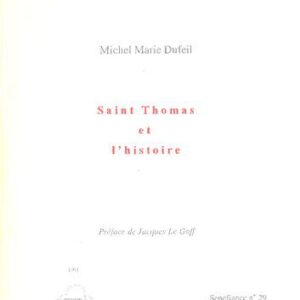 خرید و دانلود نسخه کامل کتاب Saint Thomas et l’histoire