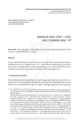 خرید و دانلود نسخه کامل کتاب Sakhalin Ainu utar ~ utah and common Ainu *-r*_68b8e72438122.jpeg خرید و دانلود نسخه کامل کتاب Sakhalin Ainu utar ~ utah and common Ainu *-r*