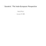 خرید و دانلود نسخه کامل کتاب Sanskrit: The Indo-European Perspective