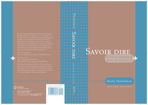 خرید و دانلود نسخه کامل کتاب Savoir Dire. Cours de phonétique et de prononciation_68bc81481ecbd.jpeg خرید و دانلود نسخه کامل کتاب Savoir Dire. Cours de phonétique et de prononciation