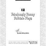 خرید و دانلود نسخه کامل کتاب Scholastic Teaching Resources. 12 Fabulously Funny Folktale Plays