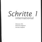 خرید و دانلود نسخه کامل کتاب Schritte International 1: Glossary XXL, Deutsch-Englisch, German-English