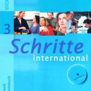 خرید و دانلود نسخه کامل کتاب Schritte international 3: Kursbuch + Arbeitsbuch (Audio)