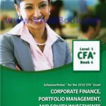 خرید و دانلود نسخه کامل کتاب SchweserNotes. 2010 CFA. Level 1 Book 4: Corporate Finance, portfolio management and equity investments