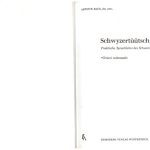 خرید و دانلود نسخه کامل کتاب Schwyzertüütsch «Grüezi mitenand»: Praktische Sprachlehre des Schweizerdeutschen