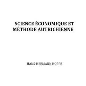 خرید و دانلود نسخه کامل کتاب Science Économique et Méthode Autrichienne