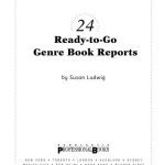 خرید و دانلود نسخه کامل کتاب Scolastic. 24 Ready-to-Go Genre Book Reports