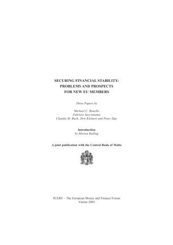 خرید و دانلود نسخه کامل کتاب Securing Financial Stability: Problems and Prospects for New EU Members_68c9b58618c4e.jpeg خرید و دانلود نسخه کامل کتاب Securing Financial Stability: Problems and Prospects for New EU Members