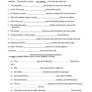 خرید و دانلود نسخه کامل کتاب Sentence Transformation: Simple Present and Present Continuous Practice; Past Perfect Tense & Past Perfect Continuous; Past Perfect Continuous (Worksheet)