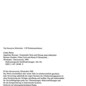 خرید و دانلود نسخه کامل کتاب Sepečides-Romani: Grammatik, Texte und Glossar eines türkischen Romani-Dialekts