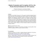 خرید و دانلود نسخه کامل کتاب Shadow Economies and Corruption All Over the World: Revised Estimates for 120 Countries