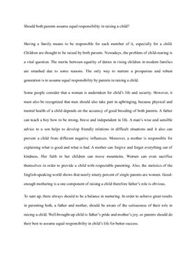 خرید و دانلود نسخه کامل کتاب Should both parents assume equal responsibility in raising a child_68c0f4ea361b8.jpeg خرید و دانلود نسخه کامل کتاب Should both parents assume equal responsibility in raising a child