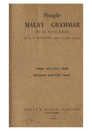 خرید و دانلود نسخه کامل کتاب Simple Malay Grammar_68b6fa57dc517.jpeg خرید و دانلود نسخه کامل کتاب Simple Malay Grammar