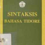 خرید و دانلود نسخه کامل کتاب Sintaksis bahasa Tidore