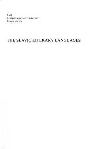 خرید و دانلود نسخه کامل کتاب Slavic Literary Languages: Formation and Development_68c5044b3ea22.jpeg خرید و دانلود نسخه کامل کتاب Slavic Literary Languages: Formation and Development
