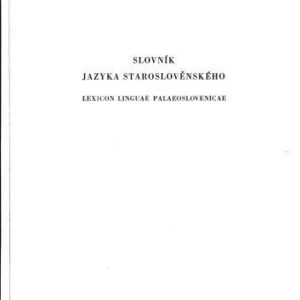 خرید و دانلود نسخه کامل کتاب Slovník jazyka staroslověnského. 2, K _ O.