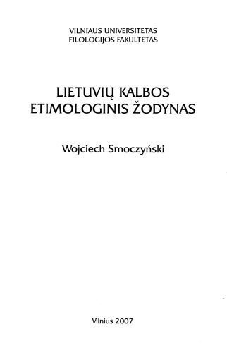خرید و دانلود نسخه کامل کتاب Słownik etymologiczny języka litewskiego (Lietuvių kalbos etimologinis žodynas)_68ba3271d0c39.jpeg خرید و دانلود نسخه کامل کتاب Słownik etymologiczny języka litewskiego (Lietuvių kalbos etimologinis žodynas)