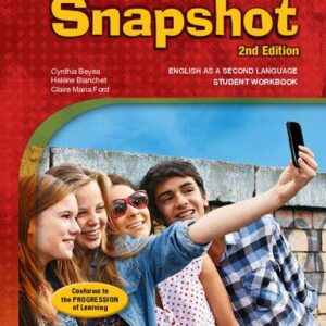 خرید و دانلود نسخه کامل کتاب Snapshot. Student workbook : English as a second language, secondary cycle one – year two