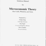 خرید و دانلود نسخه کامل کتاب Solutions Manual for Microeconomic Theory