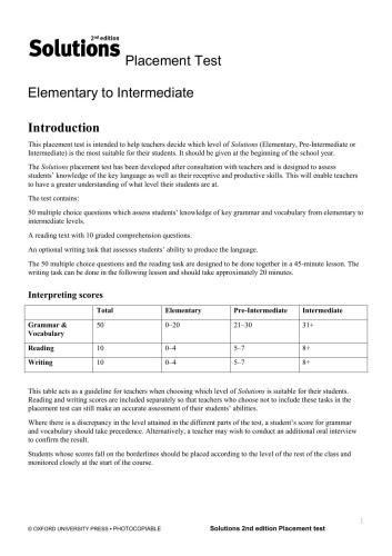 خرید و دانلود نسخه کامل کتاب Solutions Placement Test + Answer Key (2nd edition) (Elementary to Intermediate)_68c1e52c71d0b.jpeg خرید و دانلود نسخه کامل کتاب Solutions Placement Test + Answer Key (2nd edition) (Elementary to Intermediate)