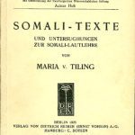 خرید و دانلود نسخه کامل کتاب Somali-Texte und Untersughuncen zur Somali-Lautlehre