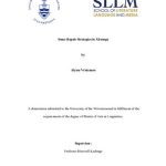 خرید و دانلود نسخه کامل کتاب Some Repair Strategies in Xitsonga