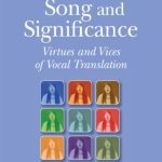 خرید و دانلود نسخه کامل کتاب Song and Significance – Virtues and Vices of Vocal Translation (Approaches to Translation Studies, Volume 25)