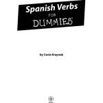 خرید و دانلود نسخه کامل کتاب Spanish Verbs For Dummies