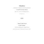 خرید و دانلود نسخه کامل کتاب Speak Useful Words or Say Nothing: Old Norse Studies (Islandica Distributed By Cornell University Press for the Cornell University Library)